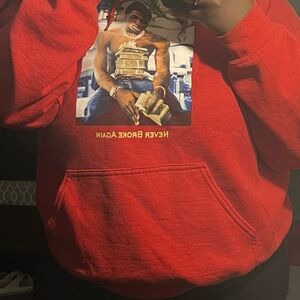 Red NBA Youngboy Hoodie